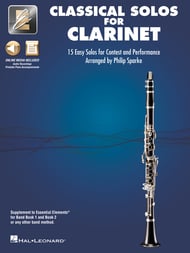 Classical Solos for Clarinet: 15 Easy Solos for Contest and Performance cover
